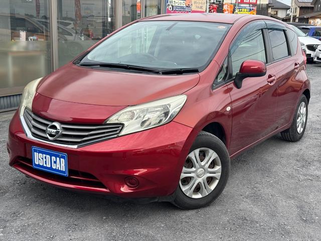 ノート(日産) Ｘ　ＥＴＣ搭載　スマトキー　キーレス　運転席助手席エアバッグ　ナビＴＶ　ワンセグ 中古車画像