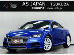 アウディ　ＴＴＳクーペ　２．０ＴＦＳＩ　クワトロ　ＴＴＳ専用ＯＰカラー　セパンブルーパールエフェクト