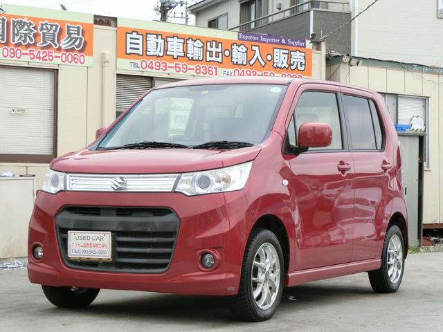 ワゴンＲスティングレー Ｘ　プッシュスタート／メモリーナビ／運転席エアバック／助手席エアバック／パワーウィンドウ／エアコンクーラー／社外アルミ／（２５）　１５４