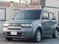 日産　キューブ　１５Ｘ　インディゴ＋プラズマ　プッシュスタートボタン　ＡＢＳ