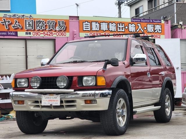 ミューウィザード タイプＸ　タイミングベルト交換済みステカ有　４ＷＤ／背面タイヤ／修復歴　無しパワーウィンドウ　パワーステアリング電動格納ミラー　ルーフキャリアバンパー　ガード　盗難防止システム　キーレスエントリー（４５）３０５