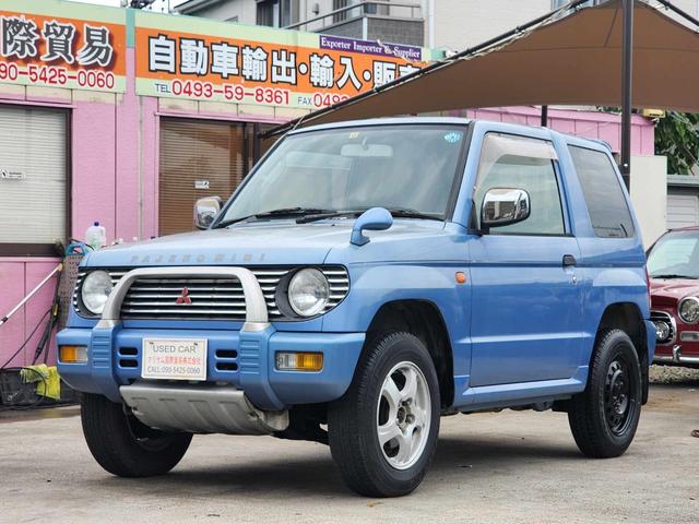 三菱 パジェロミニ ＸＲ−Ｉ　５速マニュアル　４ＷＤ車　タイミングベルト交換済みステカ有