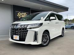 トヨタ　アルファードハイブリッド　ＳＲ　４ＷＤ　ワンオーナー　禁煙車