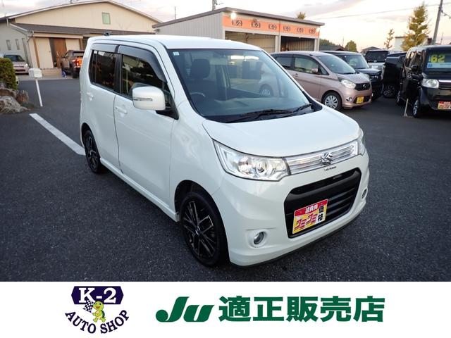 ワゴンＲスティングレー(スズキ) Ｔ　エンケイ１５インチアルミ　純正エアロパーツ　パドルシフト　ビルトインＥＴＣ　Ｐスタート　Ｓキー 中古車画像