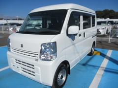 エブリイ PC I-STOP 電動格納式ミラー Wエアバッグ キーレスエントリーシステム オートハイビーム ETC付 前席パワーウインドウ セキュリティーアラーム 左右スライドドア フルタイム4WD ドラレコ ABS 中古車画像