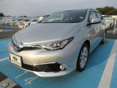 オーリス ハイブリッド 衝突軽減ブレーキ バックモニタ- スマートキ ナビ&TV パワーウインドウ 横滑り防止機能 LEDヘッドライト キーレス フルセグテレビ エアバッグ オートエアコン ABS 盗難防止装置 ドラレコ 中古車画像