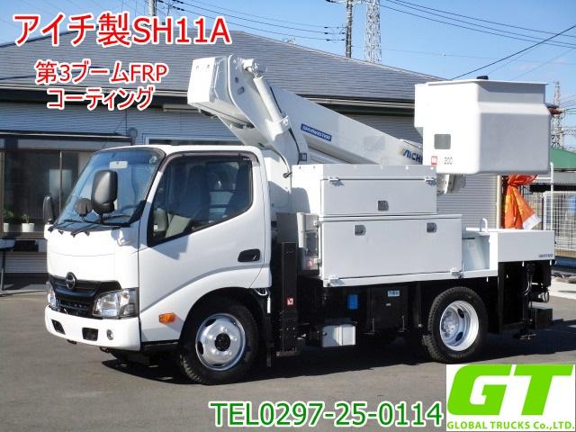 日野 デュトロ アイチ １１ｍ 高所作業車 ｓｈ１１ａの中古車 グーネット中古車