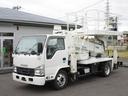 エルフトラック 　アイチ製ＴＺ１２Ｃ１ＲＲ・１ローラージャッキ・旋回デッキ・プラットフォーム・バケット積載１０００ｋｇ（1枚目）