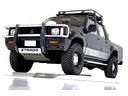 ストラーダ ブラックエディション　４ＷＤ　５ＭＴ　新品タイミングベルト交換　スキッドプレート　荷台チッピングコート済　クリスタルヘッドライト　イカリング　ＡＰＪ製ルーフラック　ＡＰＪ製ヴィンテージアルミ　フロントパワーウインドウ（1枚目）