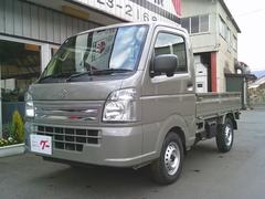 キャリイトラック KCエアコン・パワステ 4WD AT 衝突被害軽減システム クリアランスソナー レーンアシスト アイドリングストップ オートライト ESC エアコン パワーウィンドウ スズキセーフティサポート装着車 届出済未使用車 中古車画像