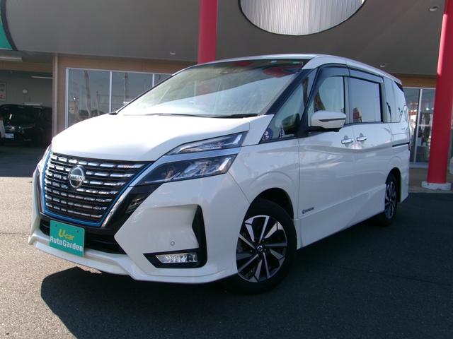セレナ(日産) ｅ−パワー　ハイウェイスターＶ　大型ナビ　アラウンドビューモニター　ドラレコ　両側オートスライドドア　プッシュスタート 中古車画像