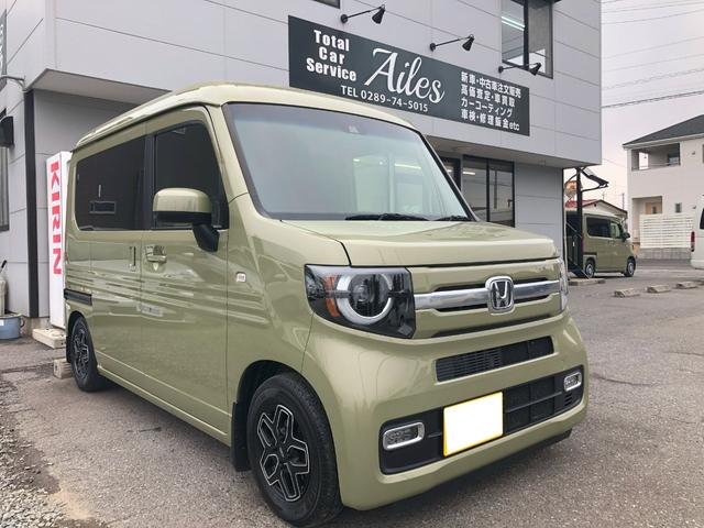 ホンダ Ｎ－ＶＡＮ＋スタイル ファン・ホンダセンシング　６ＭＴ　マルチインホメーションディスプレイ　ＢＬＩＴＺ車庫調　無限ホイール　フィルム施工