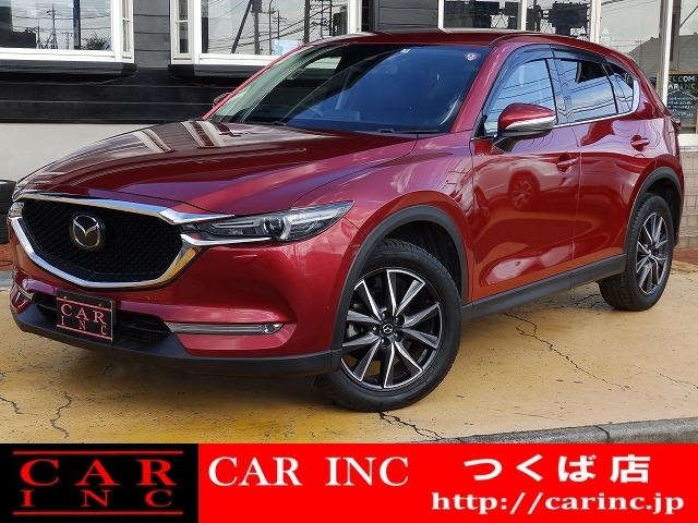 ＣＸ－５ ＸＤ　Ｌパッケージ　純正ＳＤナビ　フルセグ　バックカメラ　サイドカメラ　パワーバックドア　クリアランスソナー　衝突軽減ブレーキ　レーンアシスト　アイドリングストップ　黒レザーシート　純正１９ＡＷ　フリップダウンモニター