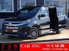 ノア ハイブリッドSi ダブルバイビー 純正ナビ フリップダウンモニター 両側パワスラ 衝突軽減ブレーキ レーンアシスト Bluetooth バックカメラ フルセグ クルーズコントロール LEDヘッドライト 純正アルミホイール 中古車画像