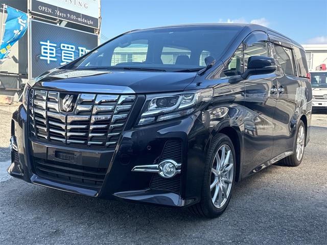 ２．５Ｓ　Ａパッケージ　両側パワスラ　フリップダウンモニター　７人　ナビ　ＴＶ　バックカメラクリアランスソナー　ＥＴＣオートクルーズコントロール　　オートライト　ＬＥＤヘッドランプ　スマートキー　電　後席モニター　３列シート
