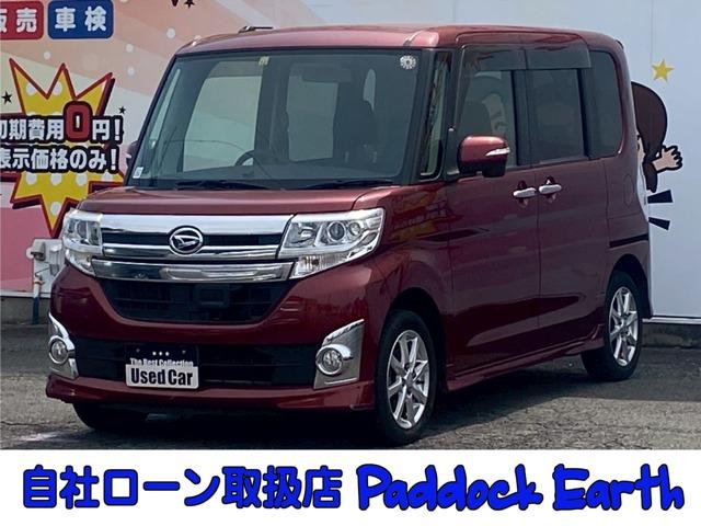 カスタムＸ　ＳＡ　車検整備付　両側スライドドア　片側電動スライドドア　バックカメラ　ＤＶＤ再生　ワンセグＴＶ　プッシュスタート　キーレス　社外アルミホイール　フロントフォグライト