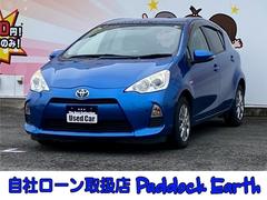 アクア G 車検整備付 バックカメラ Bluetooth付き フルセグTV 純正HDDナビ キーレスエントリー プッシュスタート 社外アルミホイールシートヒーター 中古車画像