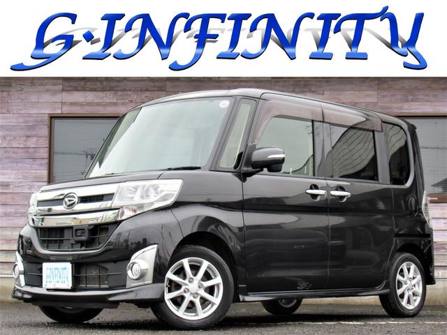 カスタムＸ　ＳＡ　／車検・２年付／純エアロ＋リアスポ／純１４ＡＷ／衝突軽減／純ナビ／フルセグ／Ｂｌｕｅｔｏｏｔｈ／左側電動スライド／ＬＥＤライト／フォグ／スマキ－／ＡＵＴＯエアコン／ＰＶガラス／ドアバイザ－／Ｔチェ－ン