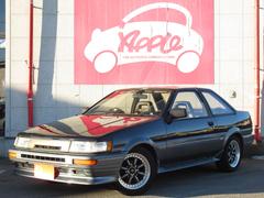 トヨタ純正 シフトノブ ブラックレザー　旧車 AE86 本革 当時物