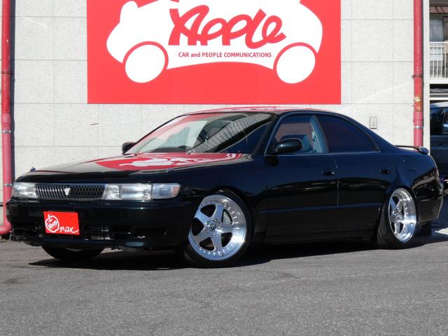 前期ツインターボ１ＪＺ！ＭＴ載替公認済！即ドリ！ 同色全塗装済！新品１８ＡＷ！新品タイヤ！ＲＥＣＡＲＯフルバケ！ＫＳ８