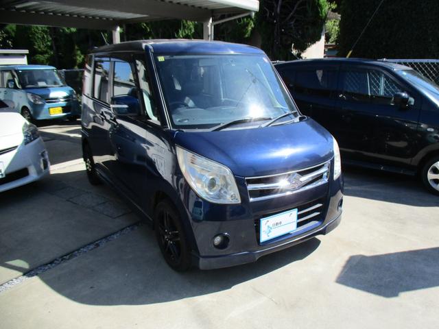 パレット TS SDナビ 地デジTV バックモニター ドライブレコーダー スマートキー プッシュスタート 電動格納ミラー ベンチシート シートヒーター 両側電動スライドドア キセノンライト 社外14インチアルミ(1枚目)