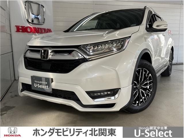 ホンダ ＣＲ－Ｖ ＥＸ・マスターピース　ＤＶＤ再生　パワーシート　オートエアコン　アイドリングストップ　ターボ　クルコン　フルセグ　ＥＴＣ　ナビＴＶ　エアバッグ　レザーシート　スマートキー　４ＷＤ　パワーウインドウ