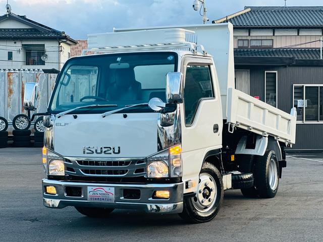 いすゞ エルフトラック ３ｔ　ダンプ　６速マニュアル　走行距離８９１５５ＫＭ