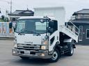 いすゞ エルフトラック ダンプ　４ｔダンプ　Ｌゲート左電動格納ミ...