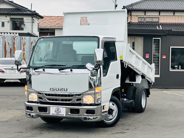 エルフトラック 3t ダンプ KYOKUTOダンプ ターボ 6速マニュアル コボレイン キーレスエントリー 走行距離110185KM(1枚目)