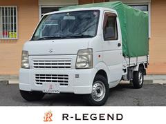 キャリイトラック KCエアコン・パワステ 5速MT/幌付き/エアコン/パワステ/タイミングチェ-ン/ライトレベライザ-/ドアバイザ- 中古車画像