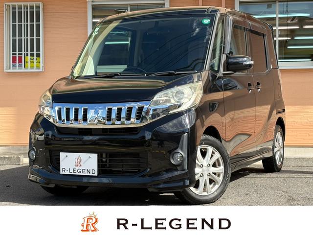 ｅＫスペースカスタム(三菱) カスタムＧ　ＥＴＣ／パワ‐スライド／ナビ・ＴＶ／バックカメラ／オ‐トエアコン／プッシュスタ‐ト／スマ‐トキ‐・スペアキ‐／電格格納ミラ‐／リヤシ‐リングファン／アイドリングストップ／ＩＳＯＦＩＸ 中古車画像