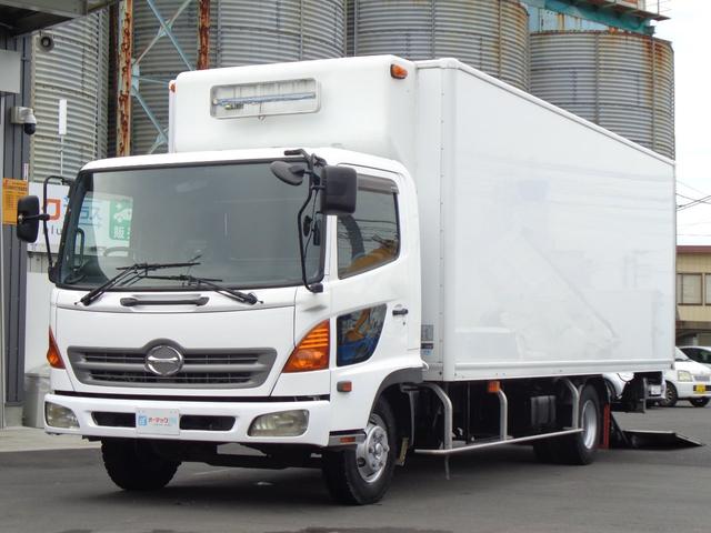 日野 レンジャー 冷蔵冷凍車 菱重冷凍機 ３０度設定 格納ｐｗゲート 最大積載３２００ｋｇ 荷箱長さ６２７ｃｍ幅２３５ｃｍ高さ２１７ｃｍ ｂカメラの中古車 車体価格168万円 05 平成17 年式 走行43 8万キロ 車体色ホワイト 茨城県つくばみらい市小絹１５４ １