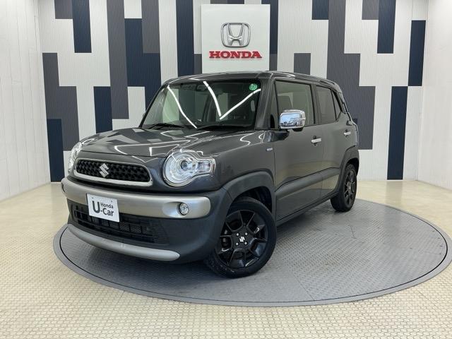 クロスビー(スズキ) ハイブリッドＭＺ　衝突軽減ブレーキ　ＬＥＤライト　純正ナビ　キーレスエントリ　Ｒカメラ　ＵＳＢ入力　ＤＶＤ可　ＴＶナビ　自動追従　パワステ　盗難警報装置　パワーウィンドウ　シートヒータ　フルオートエアコン　エアバッグ 中古車画像