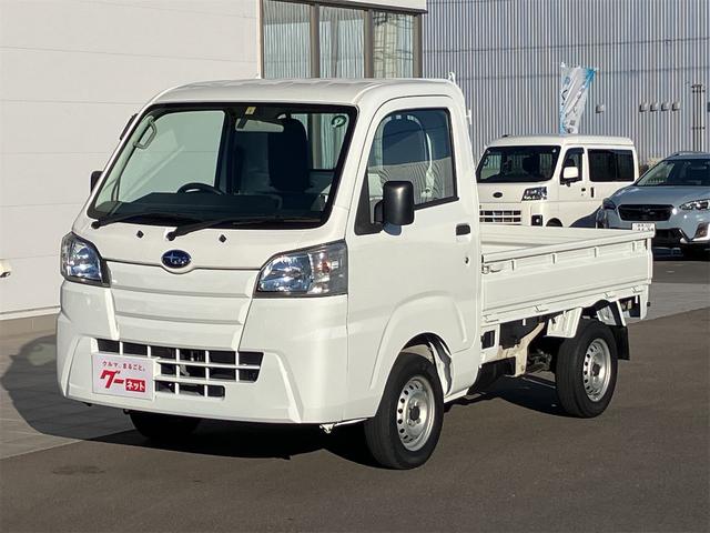 サンバートラック(スバル) ＴＢ　５速マニュアル　ＡＭＦＭラジオ　ライトレベライザー　ＡＢＳ　運転席側エアバッグ　エアコン　パワーステアリング　三方開　最大積載量３５０ｋｇ 中古車画像