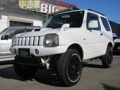 ジムニー XC 社外フロント&リアバンパー リフトアップ 社外16インチAW ケンウッドナビ ターボ 4WD 4AT 追加スピーカー ETC キーレス 電動格納式ドアミラー エアバッグ エアコン パワステ エアバッグ 中古車画像