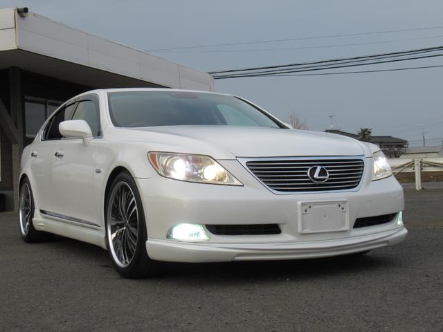 レクサス ＬＳ ＬＳ４６０　バージョンＳ　ＷＡＬＤエアロ　ローダウン