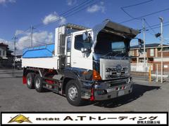 プロフィア  Lゲートダンプ 電動コボレーン 2デフバイザー F7速 ターボジャッキ スペアキー1本 取扱説明書 中古車画像