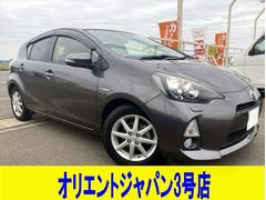 アクア S SDナビ Bluetoothオーディオ ワンセグテレビ バックカメラ ETC スマートキー オートエアコン 運転席&助手席シートヒーター 純正15インチアルミホイル LEDヘッドライト フォグランプ 中古車画像