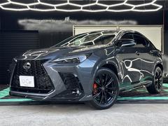 NX NX350h Fスポーツ 純正ナビゲーション/全方位カメラ/Bluetooth接続/USB/フルセグ/ETC20/ガラスサンルーフ/TRDエアロ(FSR)ブラック20AW/レッドキャリパー/赤本革シート/置くだけ充電/買取車/ 中古車画像