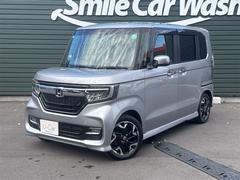 N-BOXカスタム G・Lターボホンダセンシング 車検8年11月/走行2万キロ台/ターボ車/禁煙/純正15AW/クリーニング済/純正ナビ/フルセグ/BT接続/Bカメラ/ホンダセンシング/ビルトインETC/ドラレコ/両側パワスラ/ハーフレザー/買取車 中古車画像