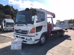 ヒノレンジャー  ユニッククレーン セーフティーローダー 3段 フックイン クレーンラジコン付 マニュアル6速 エアコン パワステ パワーウィンドウ 積載量 2150KG Nox.PM適合 中古車画像