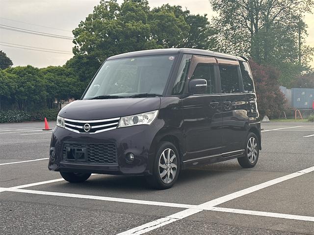 ルークス(日産) ハイウェイスター　フルフラットシート　ベンチ　デュアルエアバッグ　イモビライザー　衝突安全ボディ　サイドエアバッグ 中古車画像