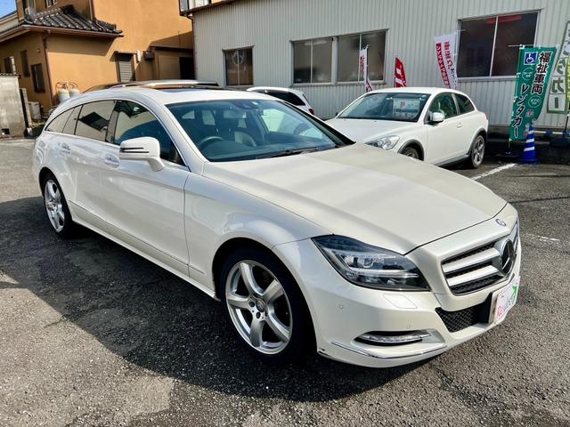 ＣＬＳクラス シューティングブレーク ＣＬＳ３５０　ブルーエフィシェンシーシューティングＢ　サンルーフ　キーレスゴー　レーダーセーフティー　レーンアシスト　パワーテールゲート　ＬＥＤヘッドライト　ナビＴＶ　バックカメラ　パワーリアゲート　黒革シート　シートヒーター　前後ドラレコ（1枚目）