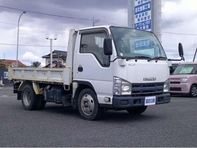 いすゞ エルフトラック 強化ダンプ　２ｔ積．ＥＴＣ．車両総重量４９１５Ｋｇ．ＮｏＸＰＭ適合車．準中型免許５ｔ未満限定