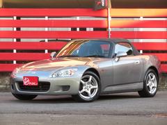 ホンダ　Ｓ２０００　ベースグレード　６速マニュアル　新品幌張替え（リアガラス式）イカリング付きヘッドライト　クスコタワーバー