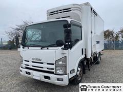 いすゞ　エルフトラック　　冷蔵冷凍車　３ｔ積載　ワイドロング