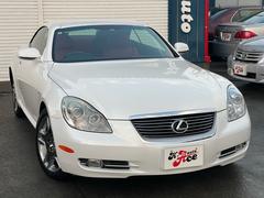 SC SC430 マークレビンソン/純正ナビ/赤革/シートヒーター/キーレス/電動オープン/純正アルミ/ 中古車画像