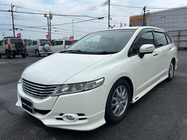 オデッセイ Ｍエアロパッケージ　ユーザー買取車／車検Ｒ８．１１迄／純正ナビ／ＴＶ／バックカメラ／ＴＶキャンセラー／オートエアコン／ＮＯＢＬＥＳＳＥ二本出しマフラー／社外足回り／ＨＩＤヘッドライト／オートライト／純正ＡＷ／ＥＴＣ／（1枚目）