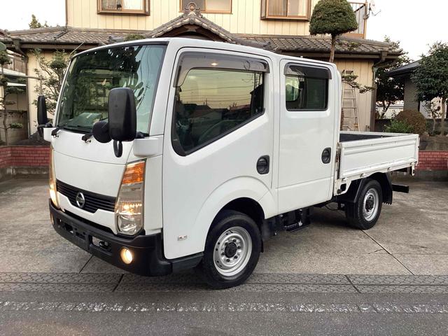 アトラストラック 　Ｗキャブスーパーロー　ＭＴ　ＥＴＣ　バックカメラ　電動格納ミラー　エアコン　パワーウィンドウ　運転席エアバッグ（1枚目）