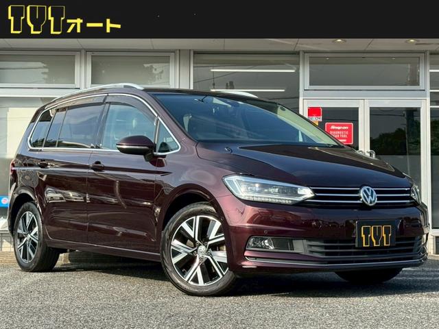 ゴルフトゥーラン(フォルクスワーゲン) ＴＤＩ　プレミアム　特別仕様車　グレーレザー　アダプティブシャシーコントロール（ＤＣＣ）　ＬＥＤヘッドライト　パワーテールゲート 中古車画像